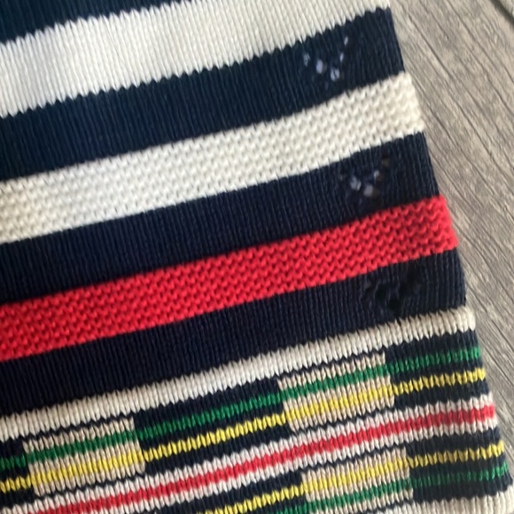 OPENING CEREMONY Striped Cotton Knit Skirt - Picture 7 of 7